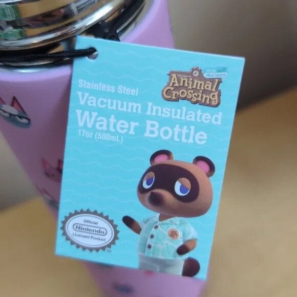 Animal Crossing 17oz Insulated, Stainless Steel Water Bottle NEW - Picture 3 of 16